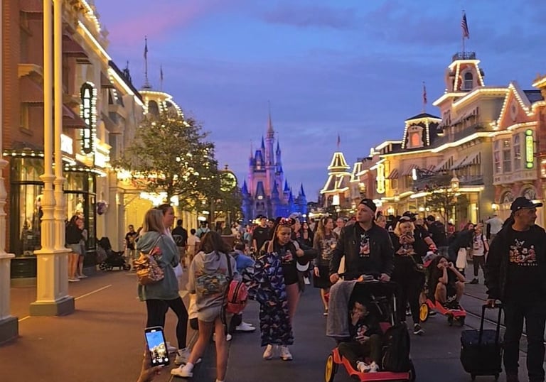 Disney Magic Kingdom in Orlando - Cinderella Castle