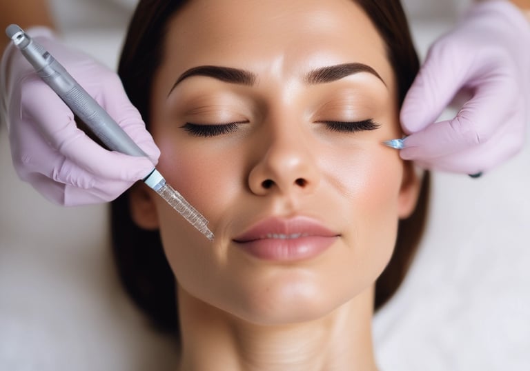 A serene spa environment with calming decor.