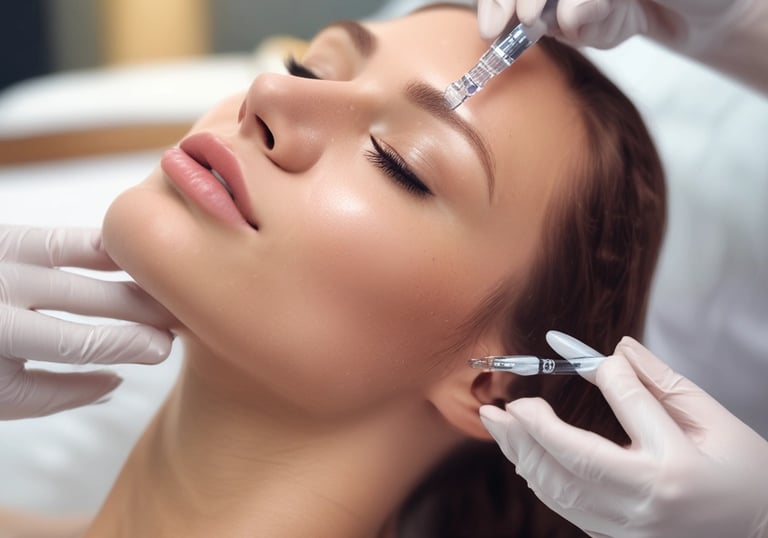 A serene spa environment with calming decor.