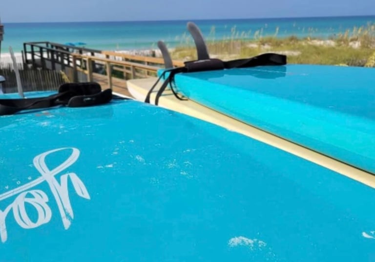 paddle board rental 30a Miramar Beach Destin Florida Sweet Escape Rentals
