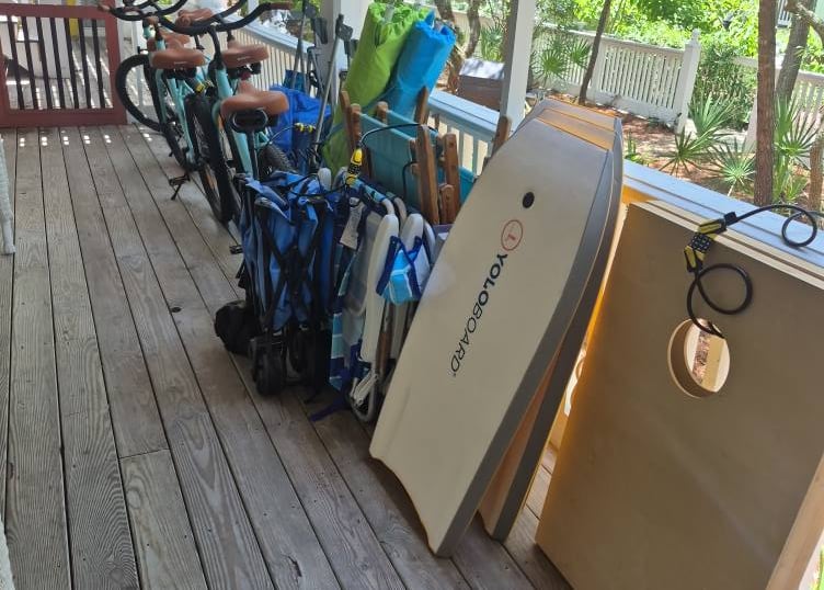 beach gear beach game beach chair rental 30A Florida Sweet Escape Rentals