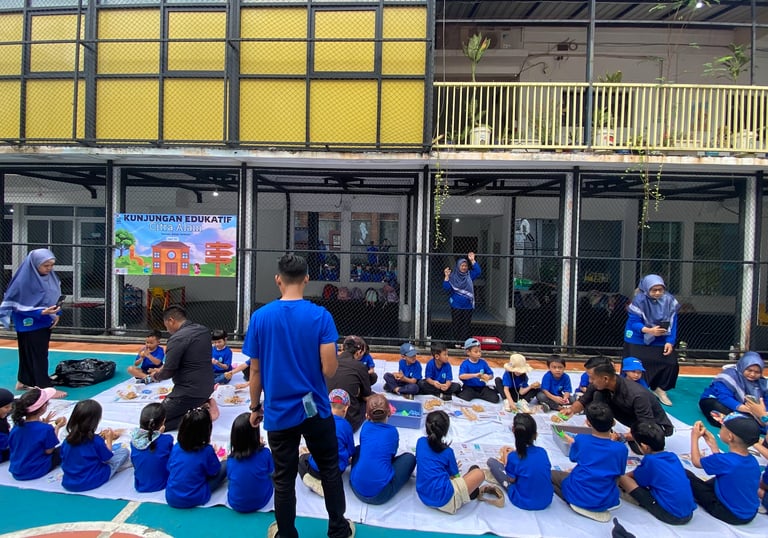 Program Edukasi langsung di sekolah