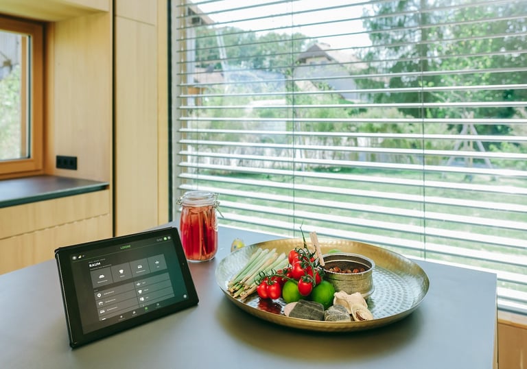 Supervision installation connectée avec une tablette