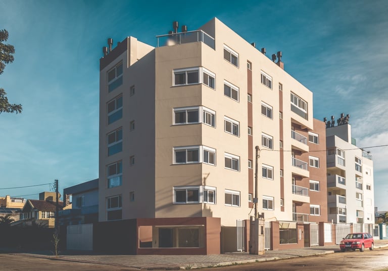 Prédio multifamiliar Giardino na cidade de Pelotas. Construtora Valori Empreendimentos