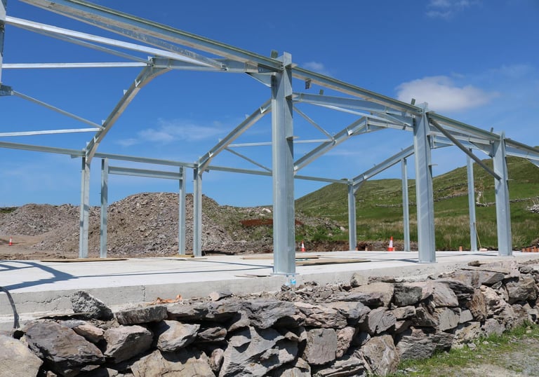 Re-engineered steel frame