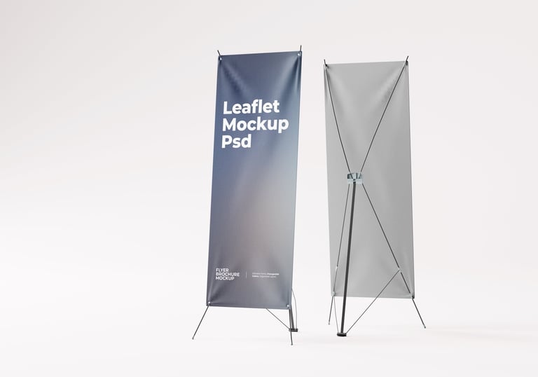 X-banners extérieurs