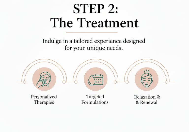 Step 2: The personalised treatment plan with targeted formulations