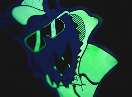 Glow in The Dark Screen Printing