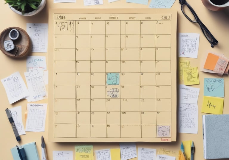 A person happily chatting on their phone, getting advice about volunteering opportunities.