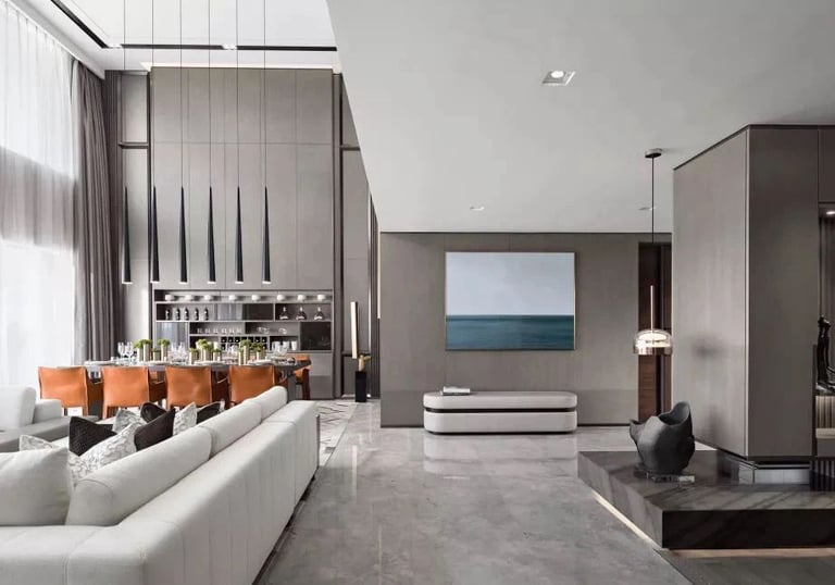 Exclusive office interior design by Debbe House with premium furniture solutions