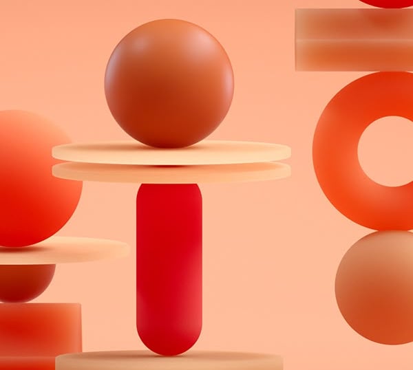 Identité visuelle Nova – formes modernes