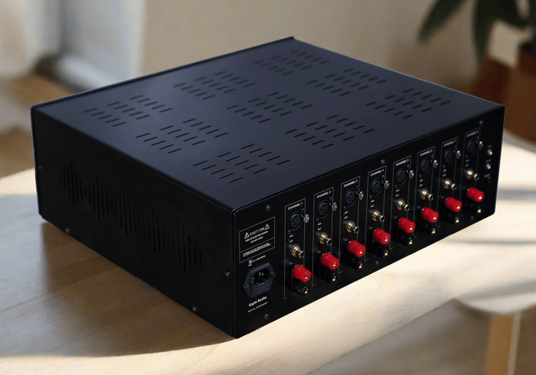 PA 200X8 Power Amplifier