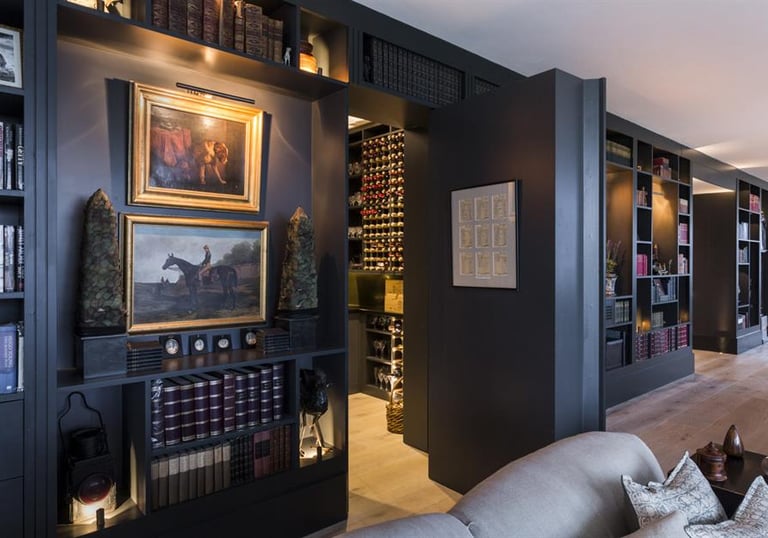 High Value Secure Room in prestigious home