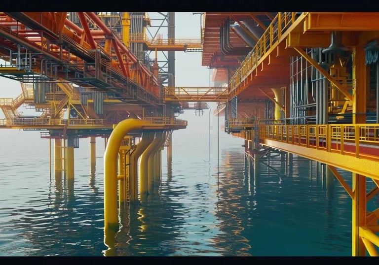 Soluciones de canal de cable en plataformas de perforación petrolera