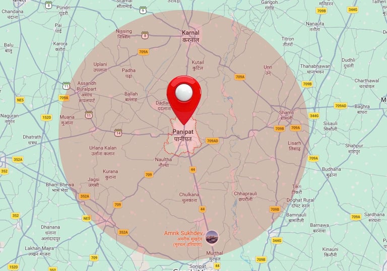 Panipat Map