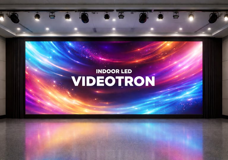 Pasang Indoor LED Videotron
