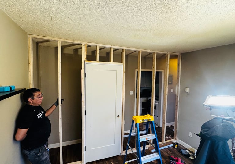 house framing halifax renovation project