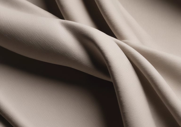 HORIX Close-up of premium fashion fabric showcasing fine texture and high-quality craftsmanship in a