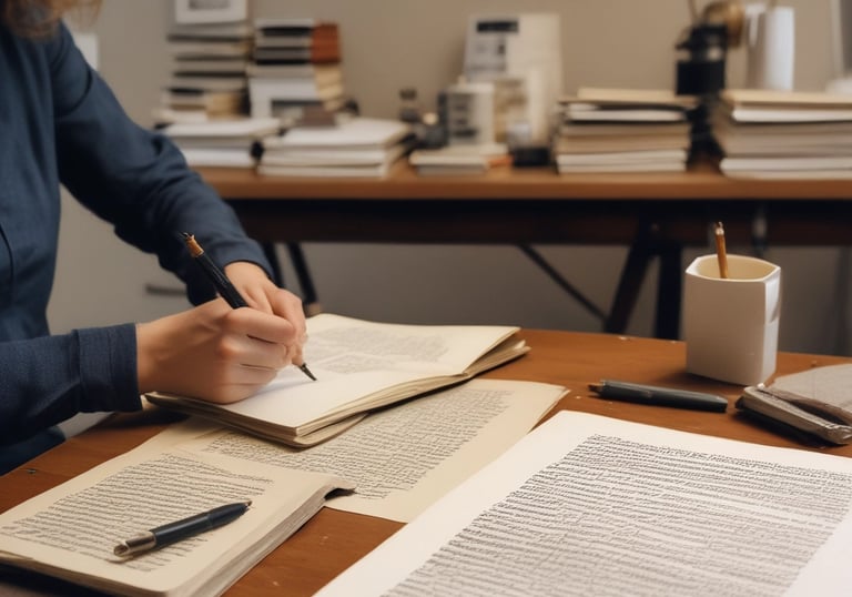 Stacks of published books ready for global distribution on a warehouse shelf.