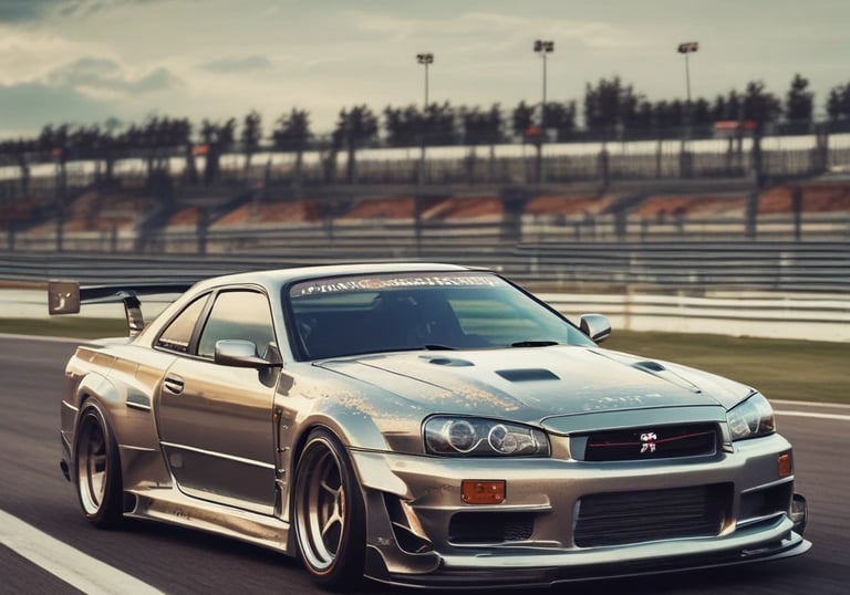 Rows of clean, shiny cars lined up under a bright blue sky at the dealership.
