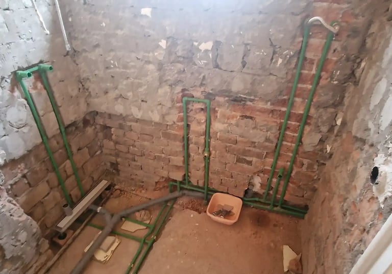 Izrada vodovodnih i kanalizacionih instalacija na Slaviji