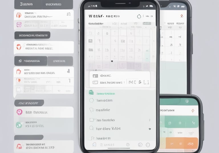 A business owner setting up payment and digital tools on a tablet.