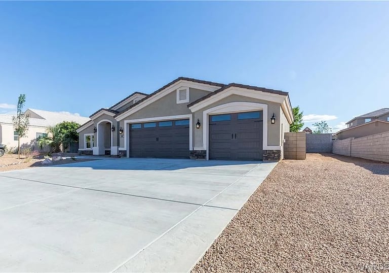 a house with a driveway