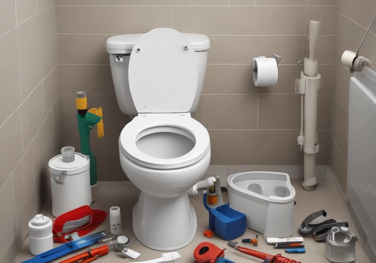 Close-up of a plumber fixing a leaking pipe under a kitchen sink.