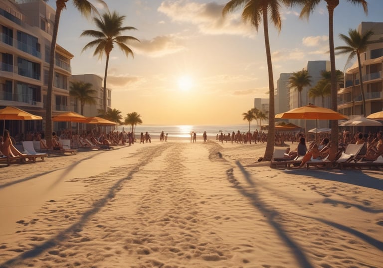 A scenic mountain trail with a traveler enjoying the fresh air and sunshine.
