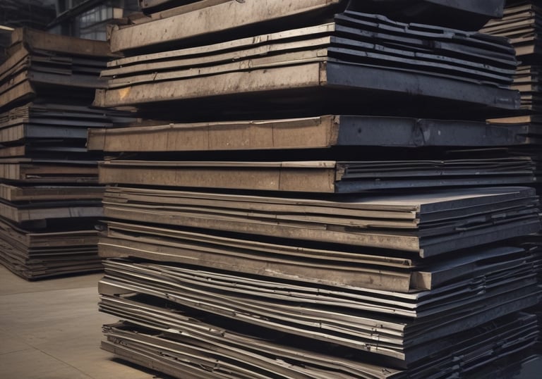 Stacks of DCL-certified steel rebars ready for a major UAE infrastructure project.