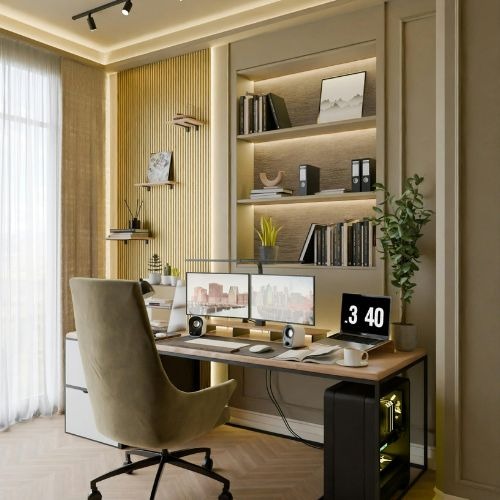 Escritório Planejado em MDF