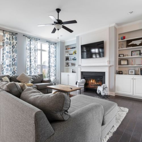 Sala de estar Planejada em MDF