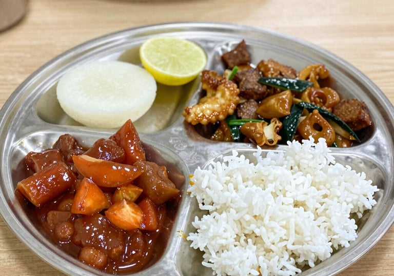 A washing machine and drying area in a tidy, well-lit space.