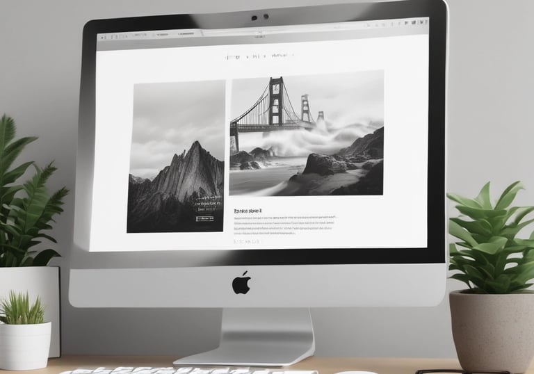 un écran d'ordinateur affichant un moniteur d'ordinateur de bureau et un ordinateur de bureau