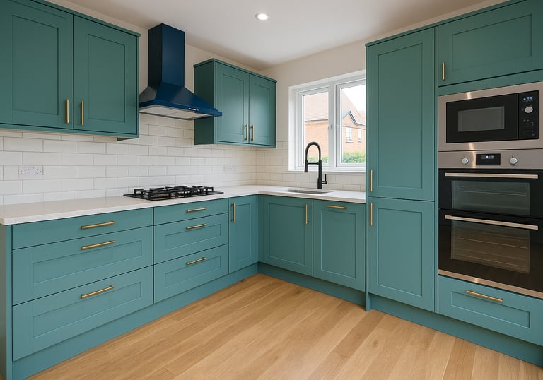 A photo of a Morpeth Builders kitchen renovation completed project.