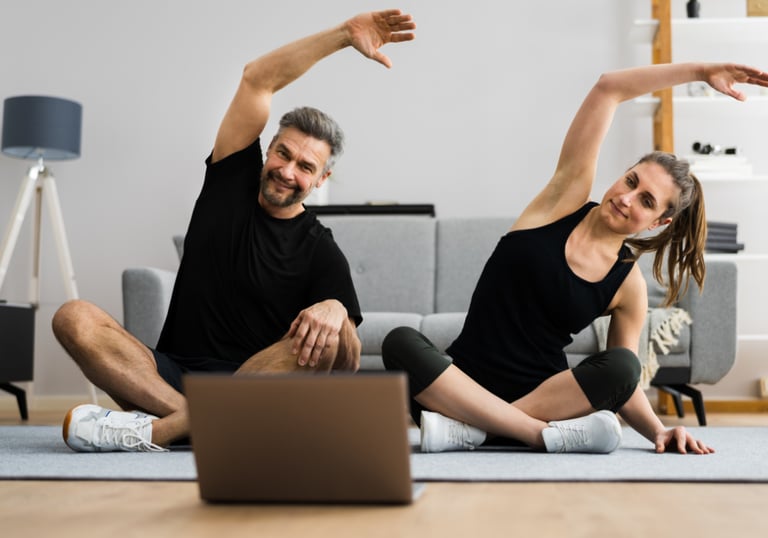 Move Well corporate wellbeing program physiotherapy exercise for busy professionals