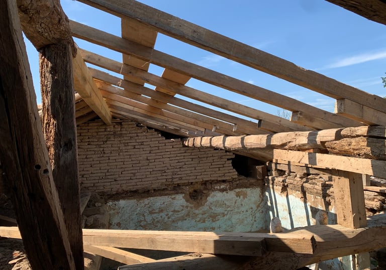 redressement de charpente dans le Tarn