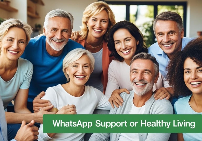 Ücretsiz Grup. Sağlıklı yaşam için WhatsApp grubuma katılın.