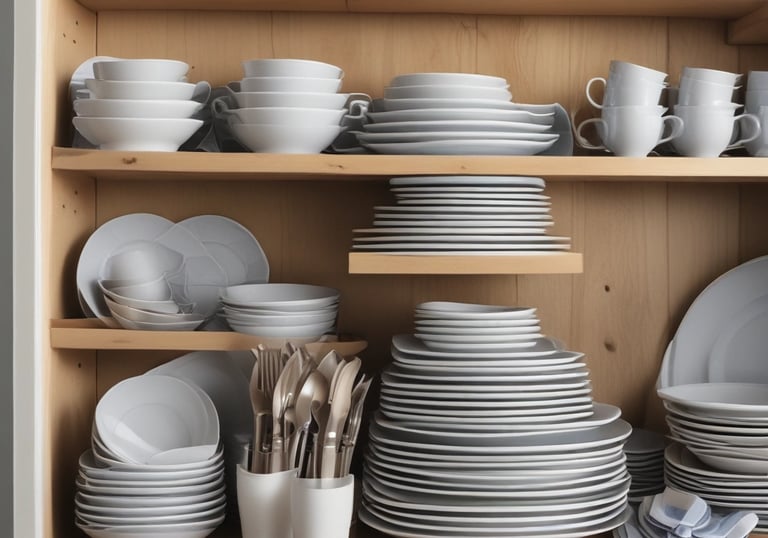 red and white roses on white ceramic plate on table