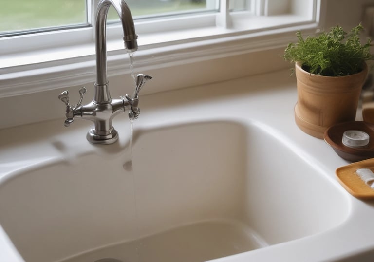 Water pipe on wall representing sewer clog services in Snow Camp, NC