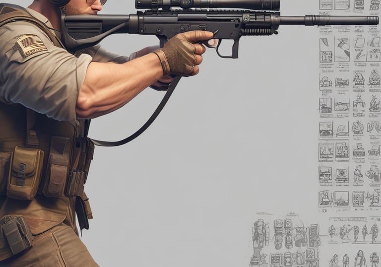 A vibrant poker game setup with players.