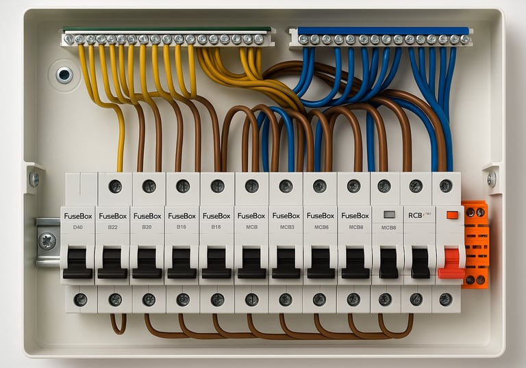 what is a consumer unit with rcb's