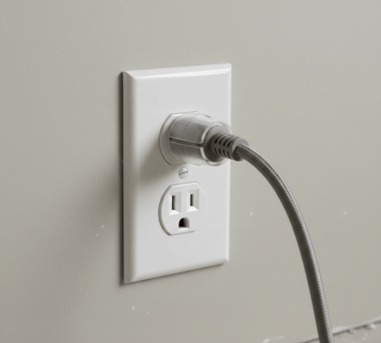 Electrician in Coventry fixed a white socket