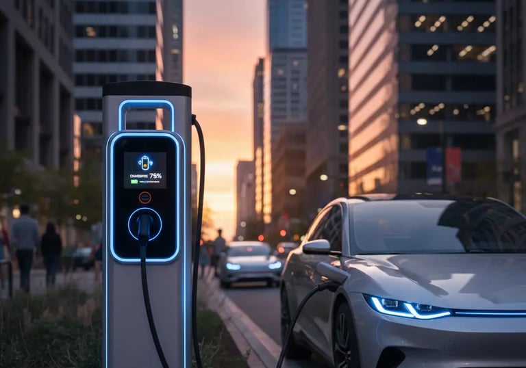 Electrician in Coventry installed a EV car charger