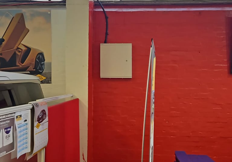 fuse box fixed in warehouse in Solihull