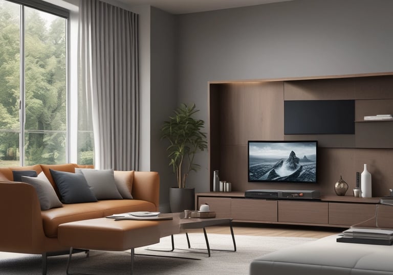 Workshop with craftsmen building custom wooden furniture using modern tools.