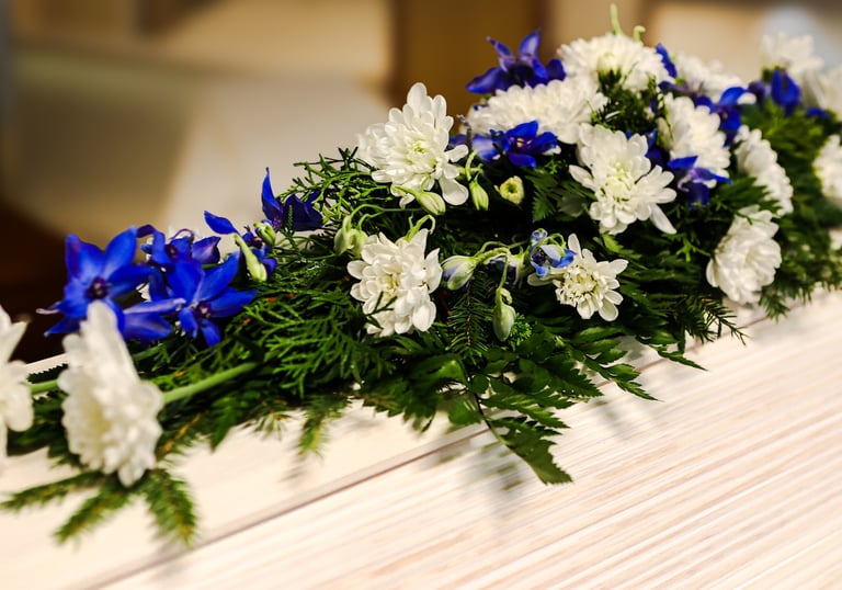 Muistotilaisuuskukat