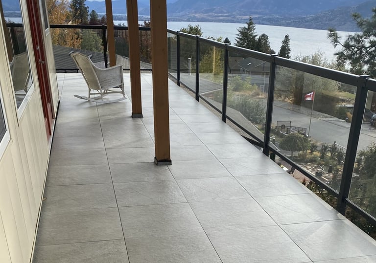 tilied installation decks