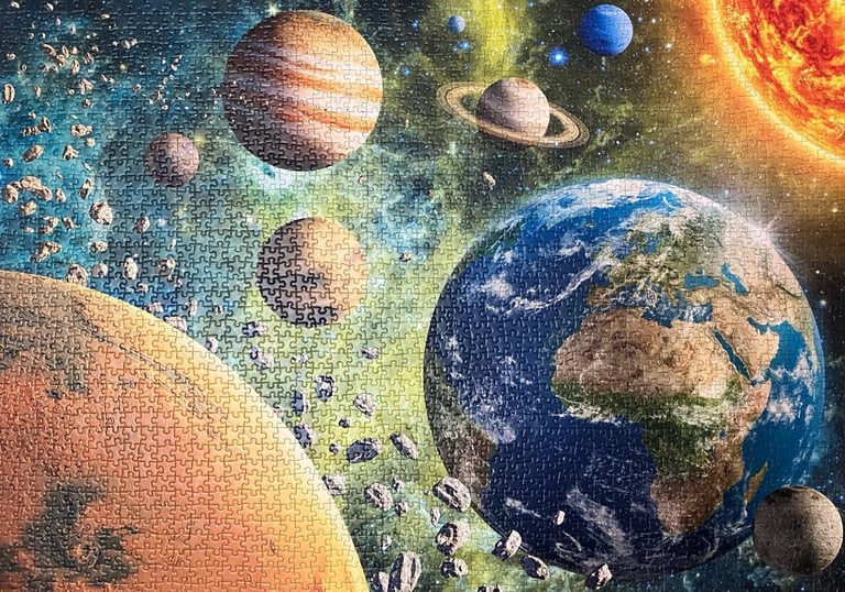 puzzle - the planets