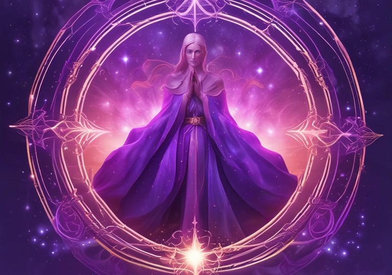 llama violeta, saint Germain, transmutación